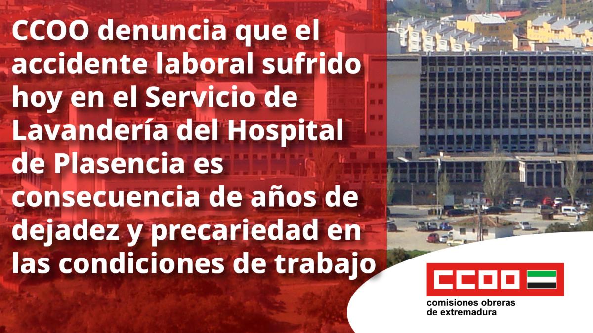 Denuncia de CCOO