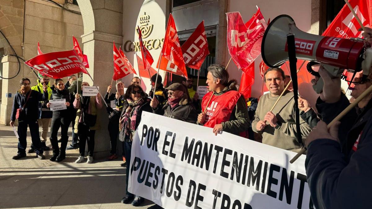 Concentracin en Correos Don Benito