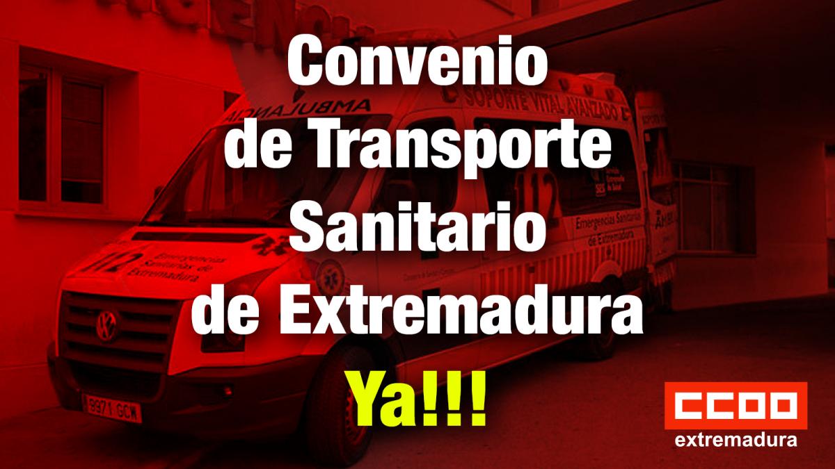 Convenio Transporte Sanitario Ya