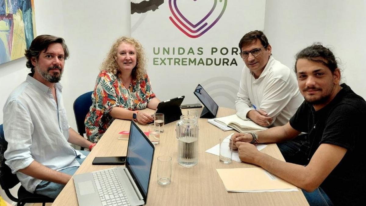 Reunión con Unidas por Extremadura