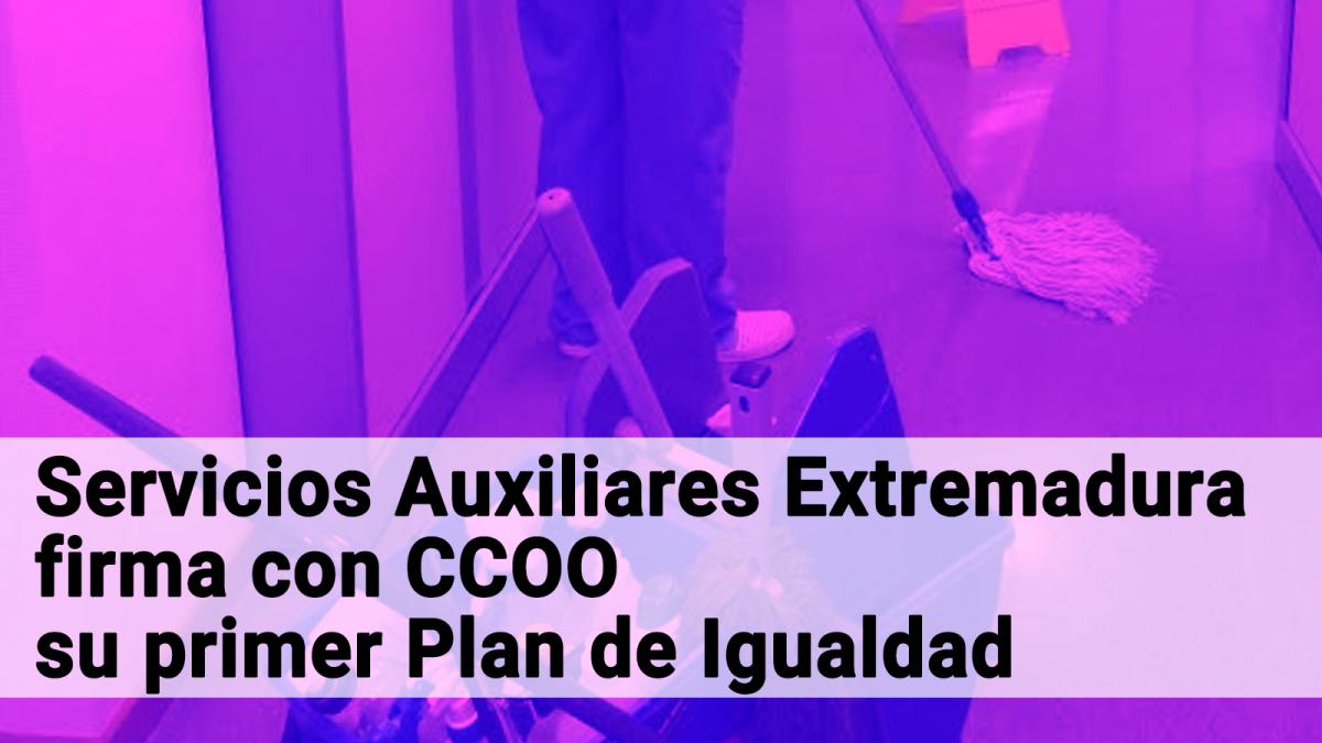 I Plan de Igualdad de Servicios Auxiliares de Extremadura