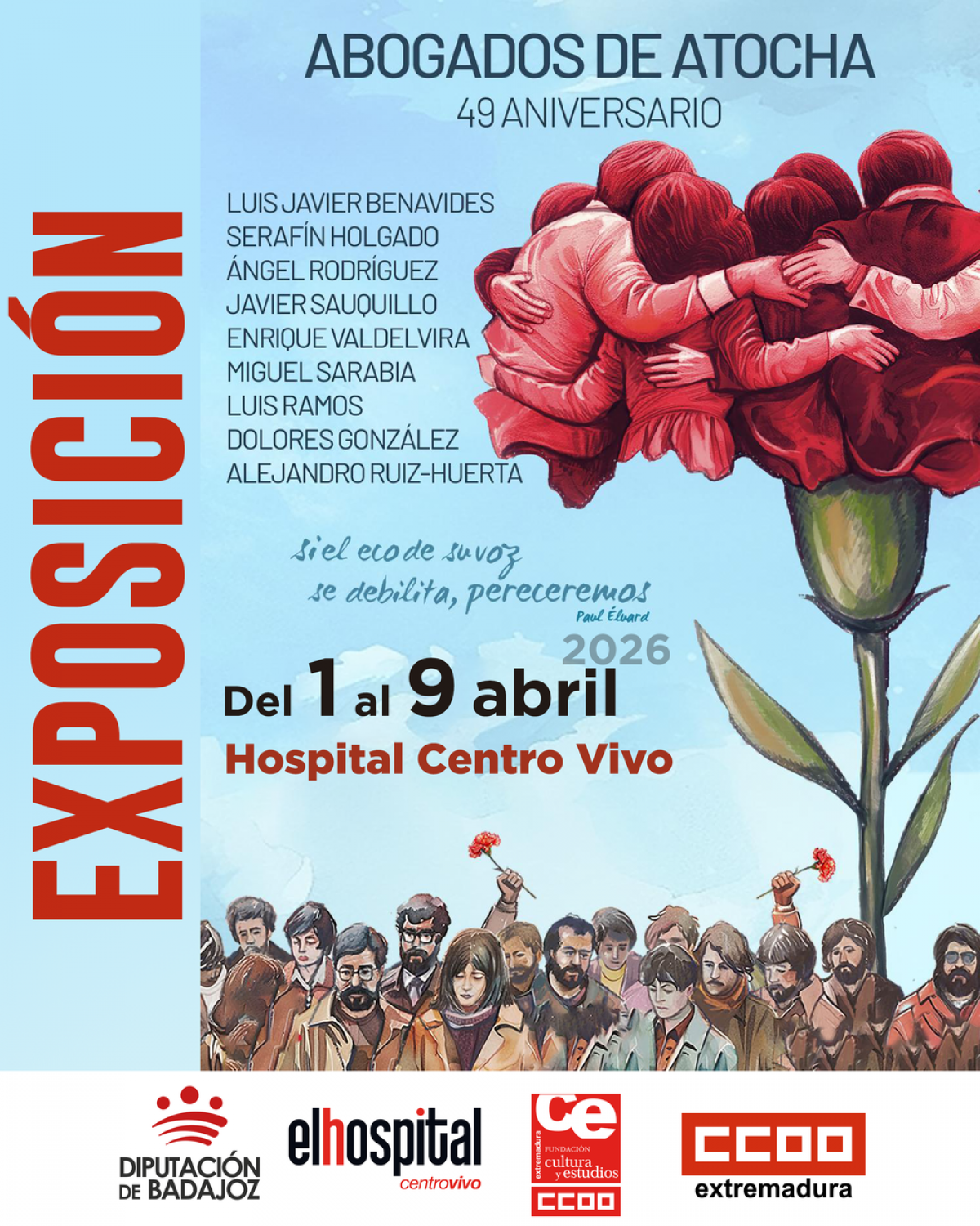 La exposición se podrá ver entre el 1 y el 9 de abril