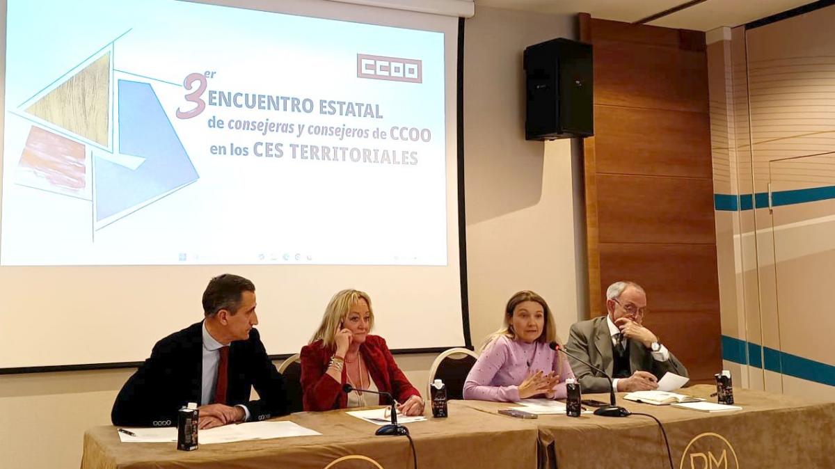 3 Encuentro Estatal de consejeros y consejeras de CCOO en los CES