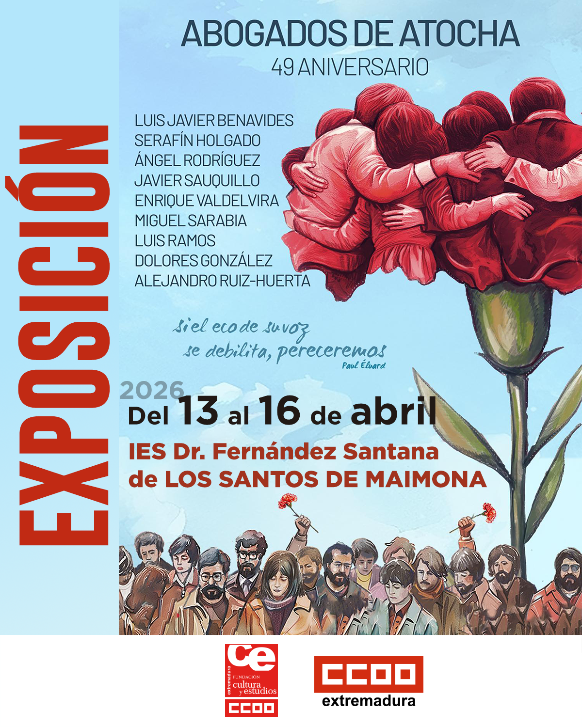 Exposición en el Instituto Doctor Fernández Santana