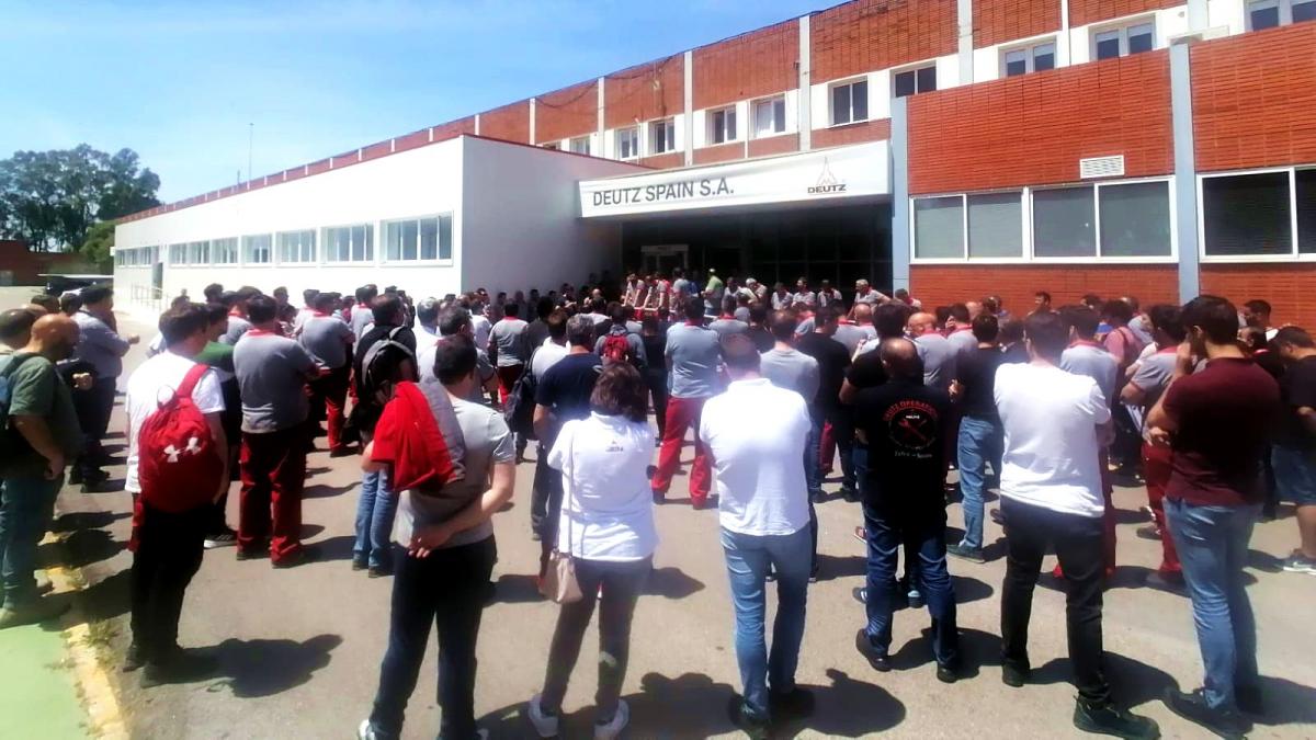 Asamblea de Trabajadores en Deutz Spain