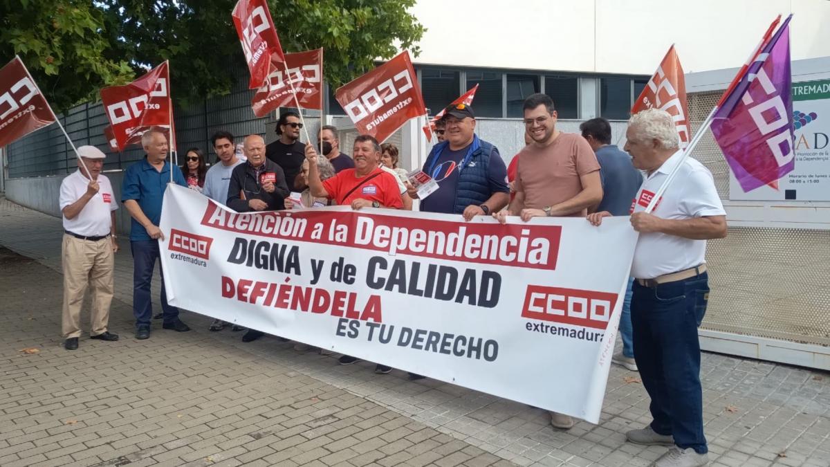 Concentración frente a la sede del SEPAD
