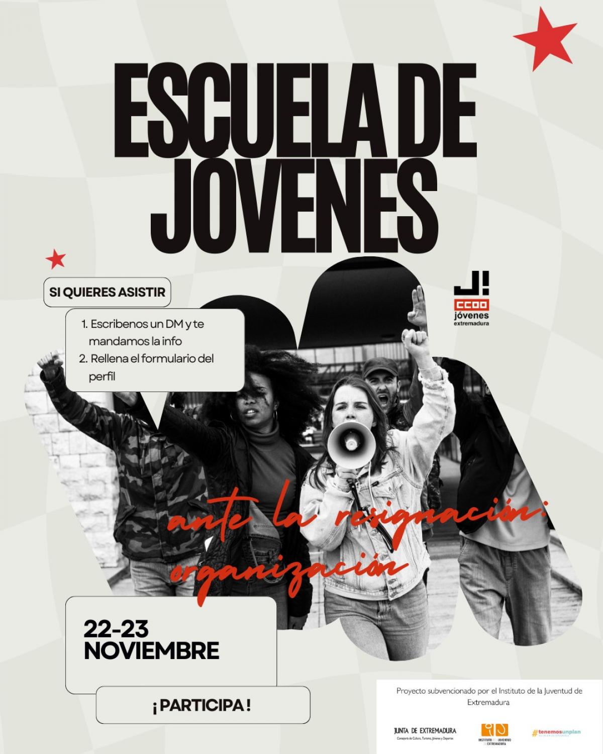 Escuela Jvenes CCOO de Extremadura