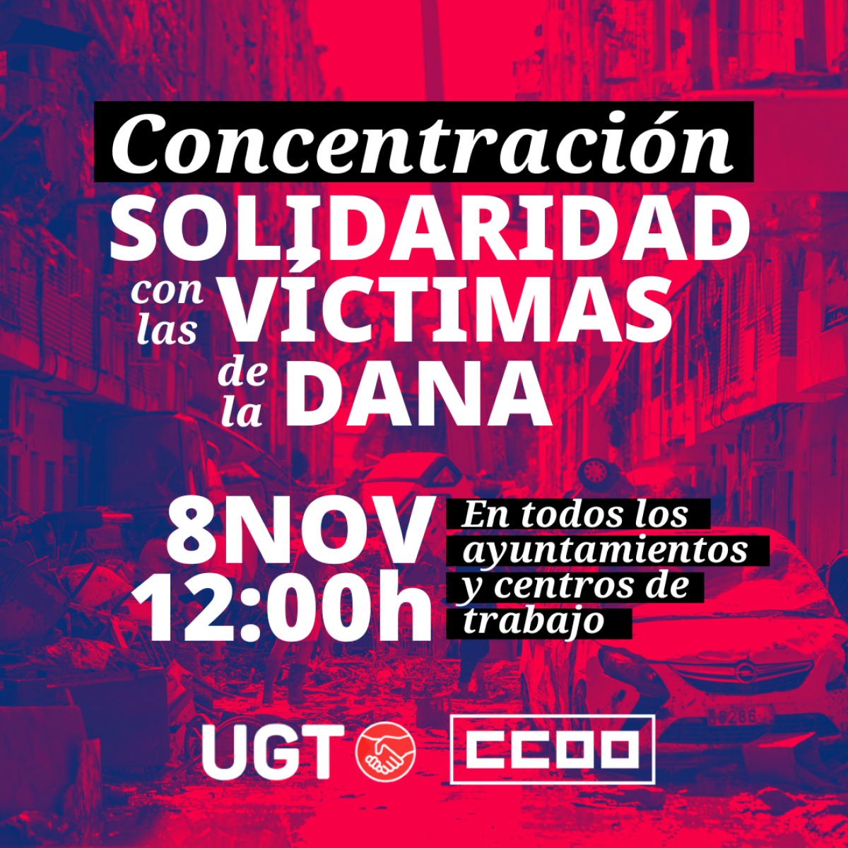 Convocatoria solidaria