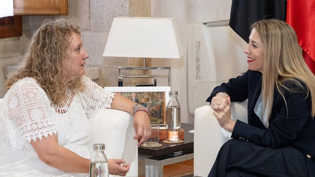 Reunin de Mara Berrocal y Mara Guardiola
