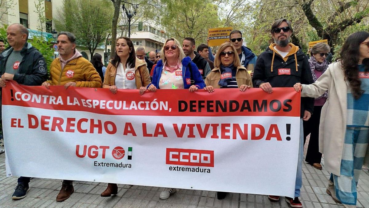 Manifestacin por el derecho a la vivienda