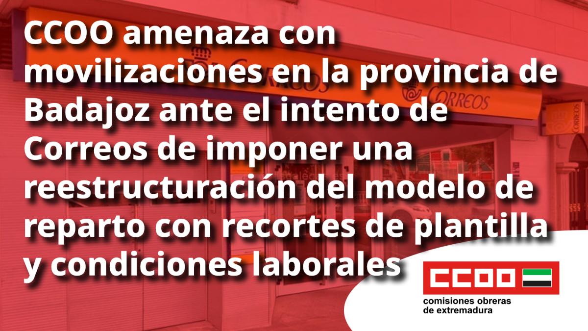 La Unidad de Correos de Mérida es una de las que pasa de Unidad de Distribución a Última Milla