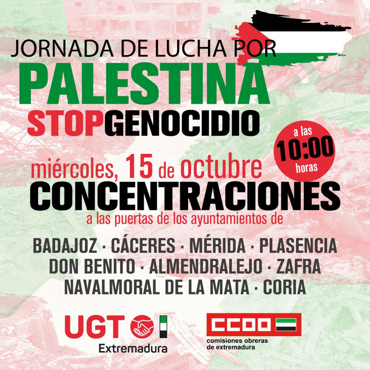 Concentraciones 15 de octubre