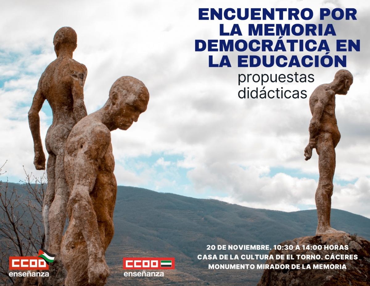 Encuentro por la Memoria Democrática en Educación