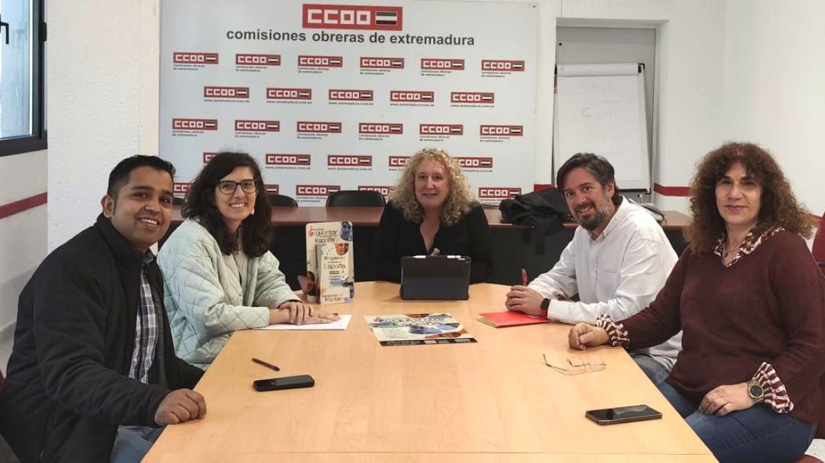 Reunión con la Asociación Migrante Obrera de Extremadura
