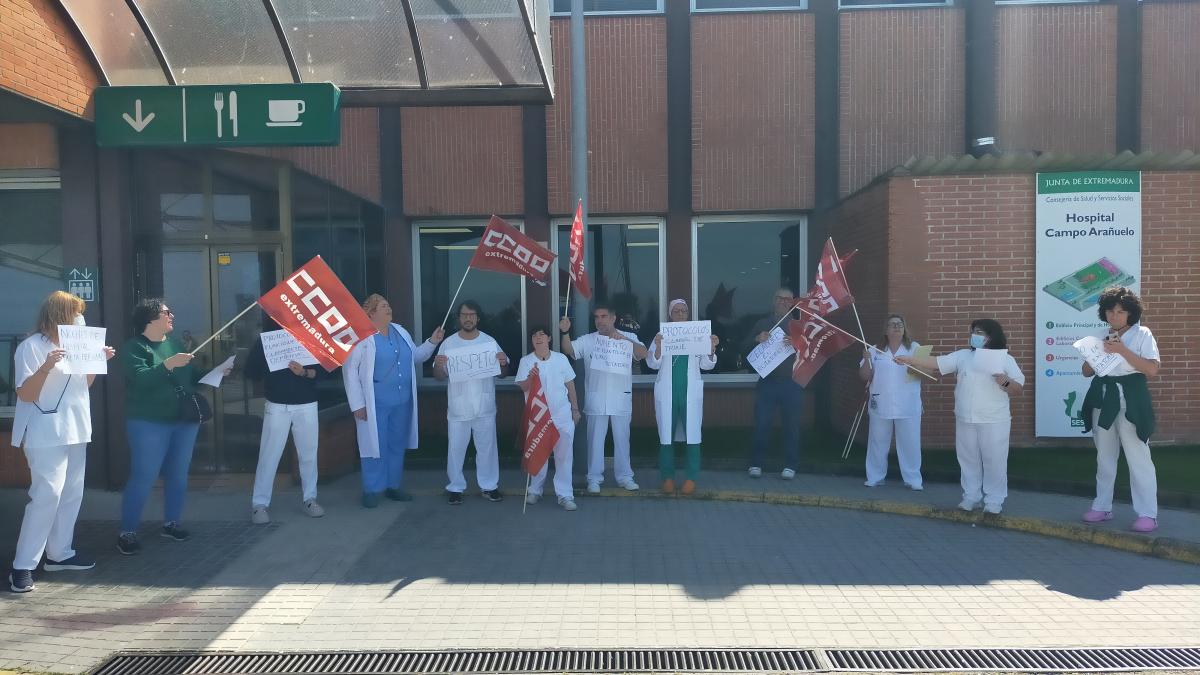 Nueva concentración en el Hospital de Navalmoral