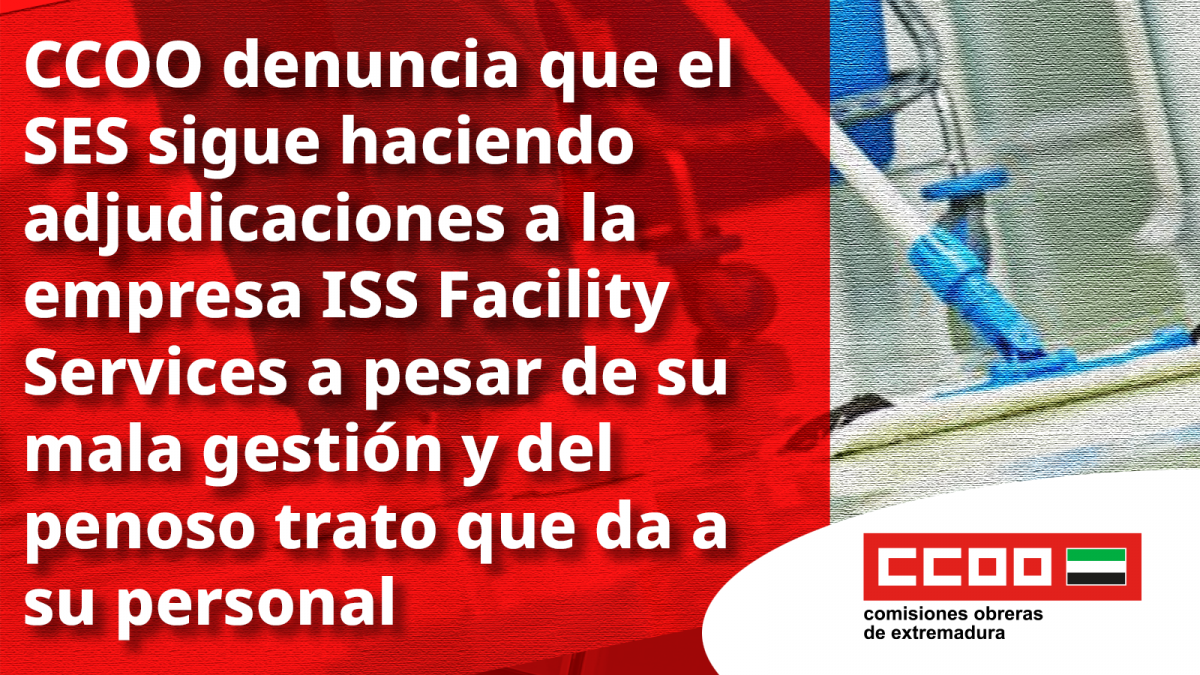 Denuncia de CCOO del Hábitat de Extremadura