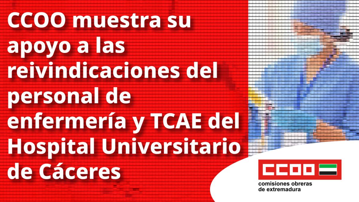 Apoyo de CCOO