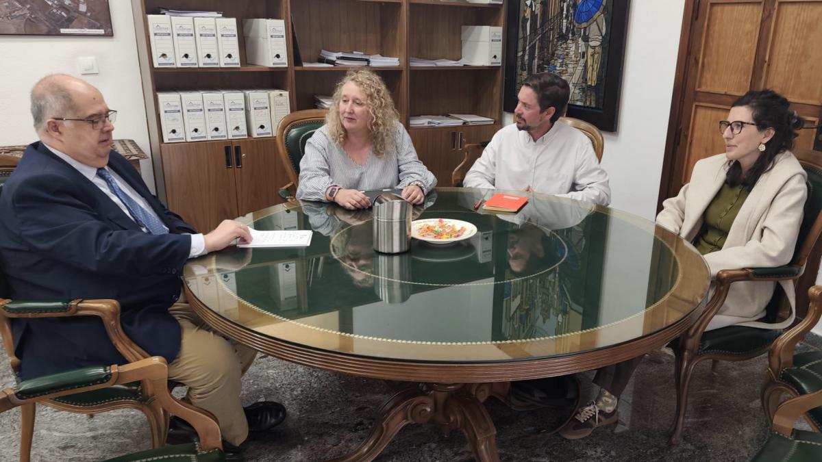 Reunión con alcalde de Zafra