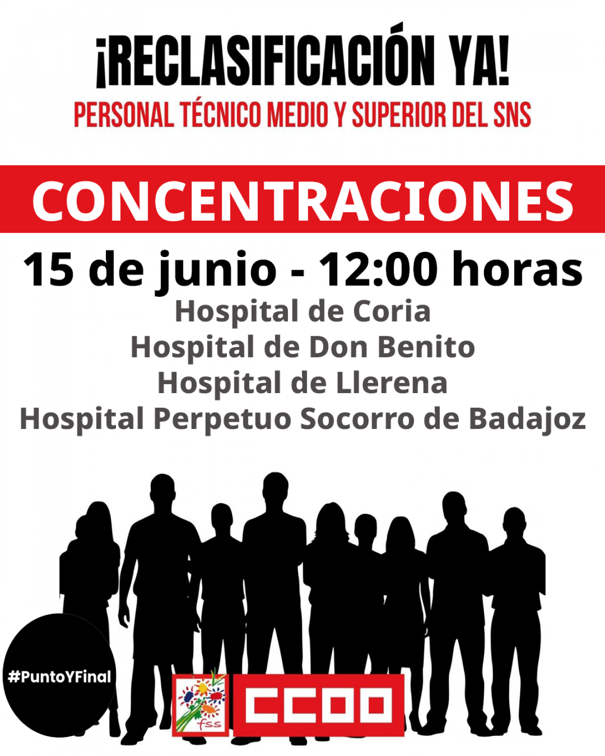 Reclasificación del colectivo técnico medio y superior del Sistema Nacional de Salud