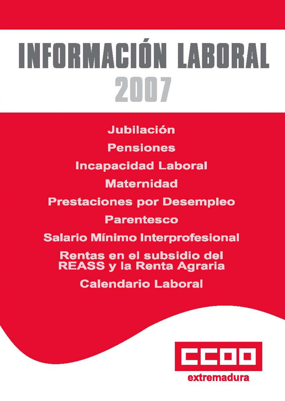 Información Laboral Básica 2007