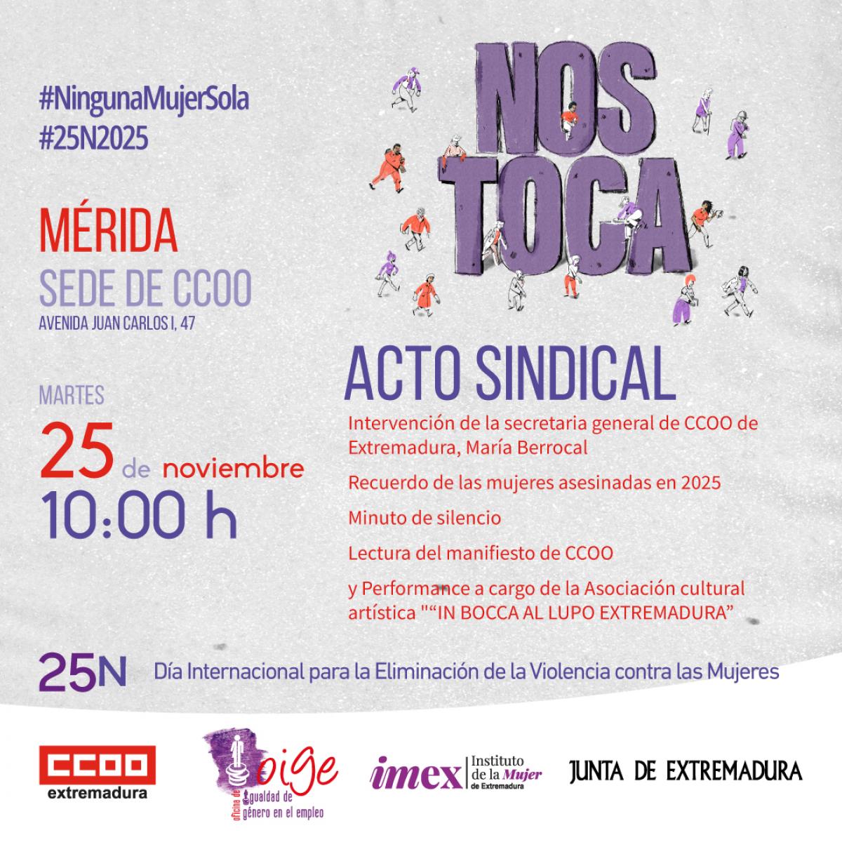 Cartel Acto Sindical