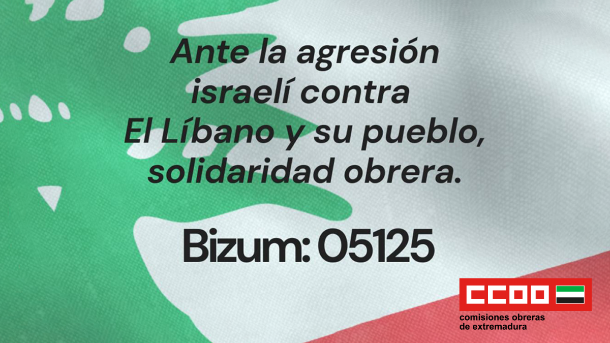 Campaña de apoyo para la clase trabajadora en El Líbano