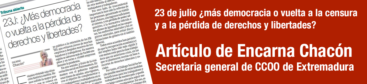 Artículo publicado en El Periódico Extremadura