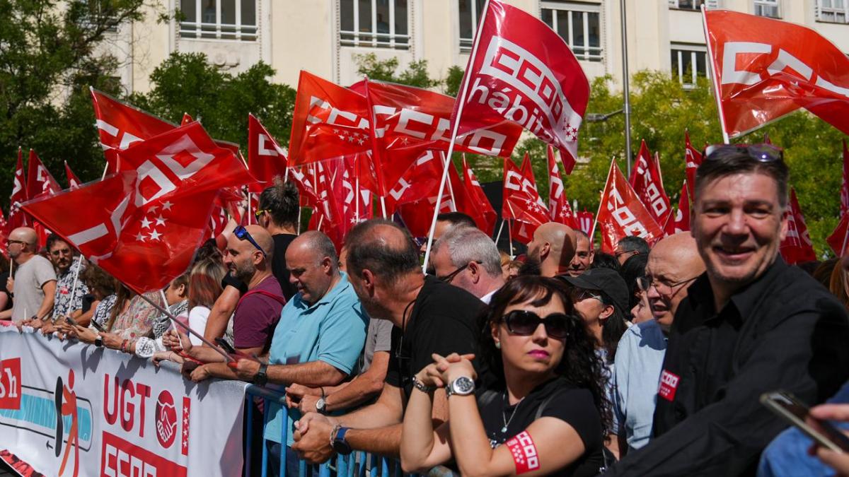 Concentración ante el Congreso: reducción de la jornada laboral