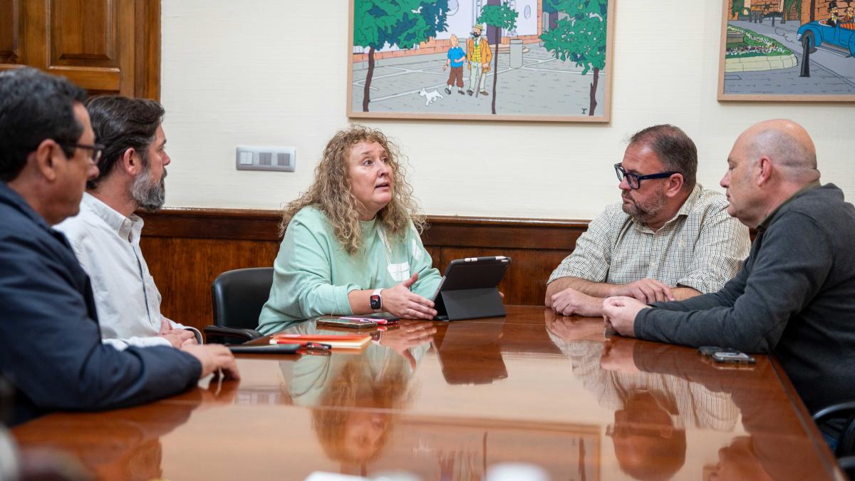 Reunión con el Ayuntamiento de Mérida
