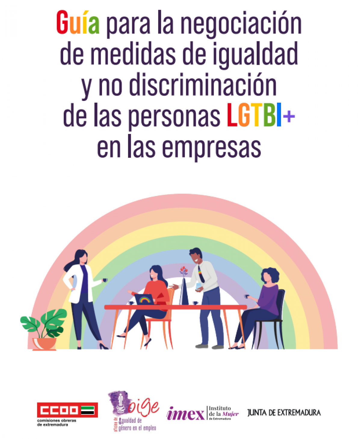 Guía para la negociación de medidas de igualdad y no discriminación de las personas LGTBI+ en las empresas